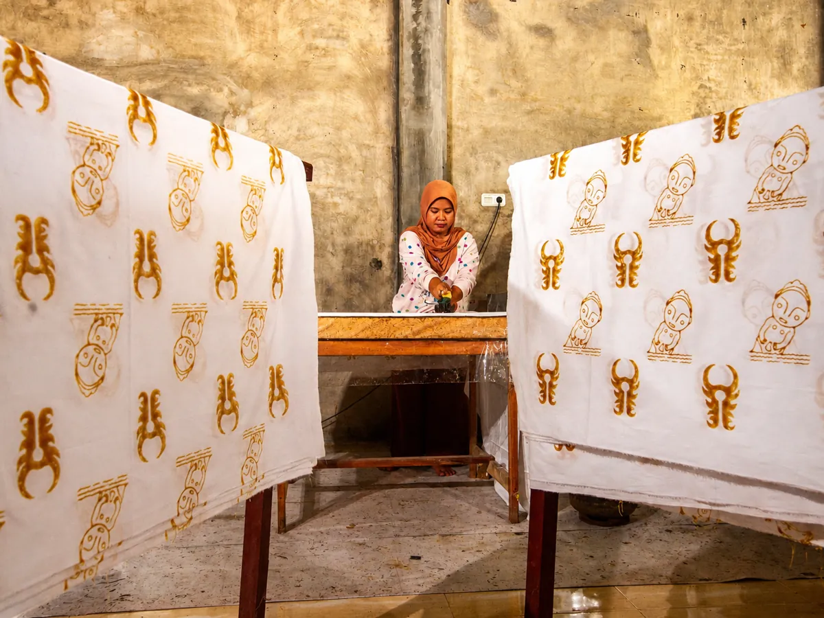 In Sigi, Batik Valiri turns a customary forest into cloth and tourism