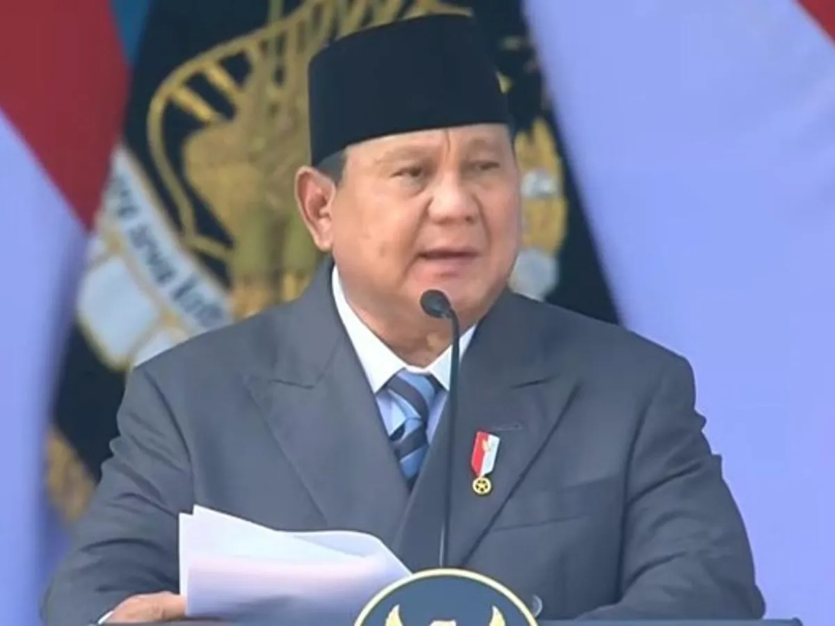 Prabowo urges police to serve, not wield power