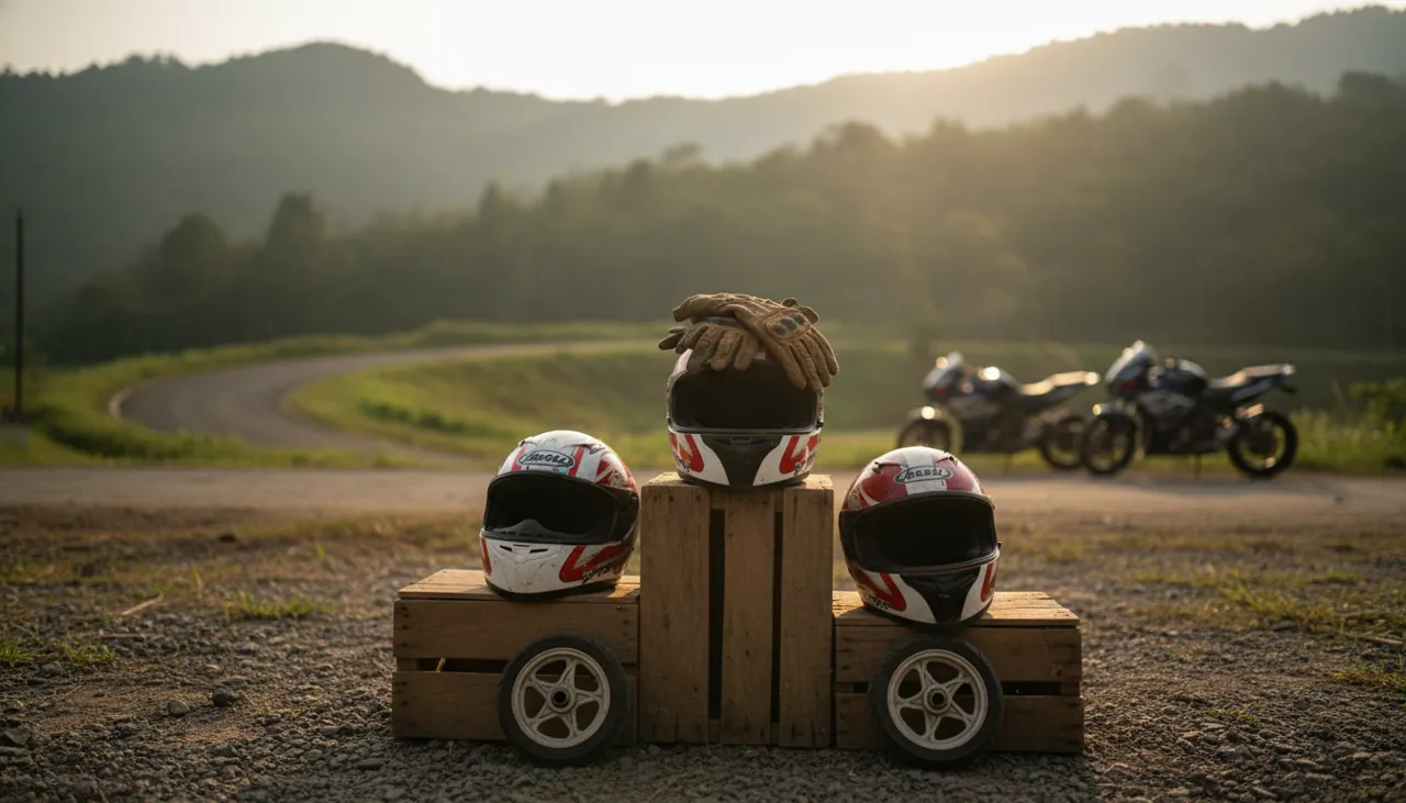 From a market parking lot to the top of Moto3's rookie race